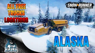 Snowrunner All Free Trucks In Alaska Locations