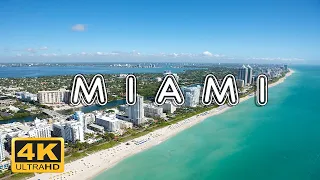 Miami, USA 🇺🇸 - By Drone [4K] - AMAZING AERIAL VIEW [4K] ULTRA HD
