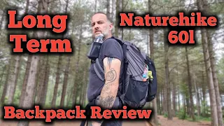 Long Term Naturehike 60l backpack review