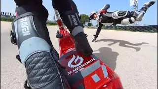 Electric scooter competition at 100km/h Xelectrics