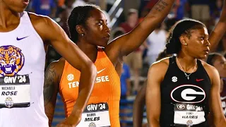 Phenomenal Finish In The Women's 4x400m Final