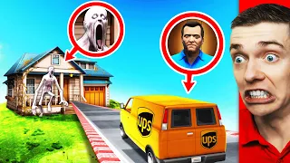 MAILING MYSELF To SCP-096 HOUSE (GTA 5)