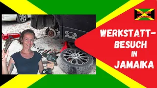 KfZ Werkstatt in Jamaika - Do it Yourself Auto Reparatur ... dem Mechaniker über die Schulter gucken