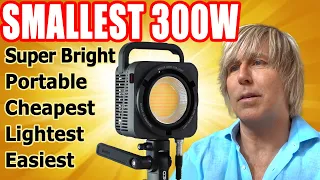 Zhiyun Molus G300 Powerful Tiny 300w light, honest review- NO affiliate links