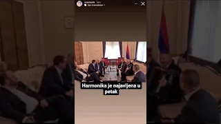 Milorad Dodik doveo harmonikaša u Predsjedništvo BiH