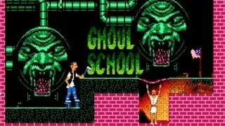 Ghoul School NES review!!