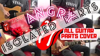 The Rolling Stones - Angry (All Guitar Parts Cover) Isolated Parts