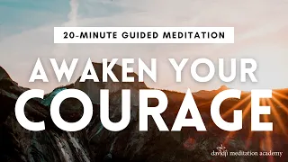 20 Minute Guided Meditation to SHIFT Your Mindset & Awaken COURAGE and CONFIDENCE | davidji