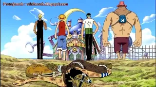 Kru Mugiwara membalas dendam Usopp