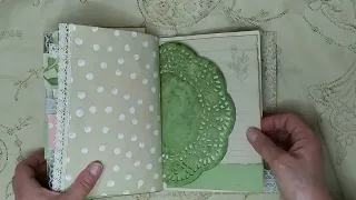 Dollar Tree Junk Journal Flip Through #paperterracedtjj