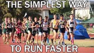 The Simplest Way to Run Faster