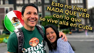 😭🇲🇽 Mi hermana cubana REACCIONA a la VIDA en MÉXICO | Queda sin palabras y con ganas de llorar...