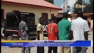 NSCDC, Ondo State arrest 5 suspects for alleged illegal dealing in petroleum products