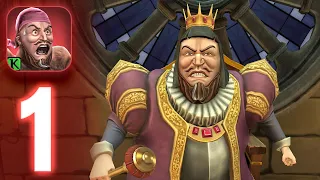 Angry King: Scary Pranks Gameplay walkthrough Part 1 (iOS, Android)