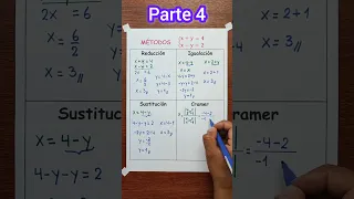 Regla de Cramer. 🤨✌️ #ingedarwin #matemática