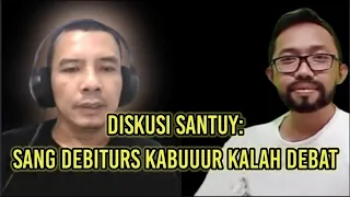 RUDI YOHANES AKHIRNYA KABUR DARI ARENA DEBAT