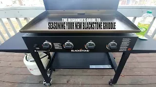 Seasoning Your New Blackstone Griddle - 101