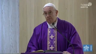 Papa Francesco, omelia a Santa Marta del 3 aprile 2020