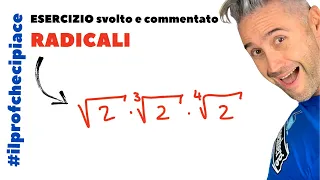 PRODOTTO TRA RADICALI, radicali esercizi n° 1 - esercizi matematica superiori