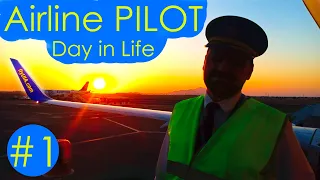 The Story of a Day in Life as an Airline Pilot B737 Pilot Vlog  Part 1 [HD]