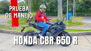 PRUEBA DE MANEJO HONDA CBR 650 R 🔥🤪 TOP SPEEP PERSONAL 💥