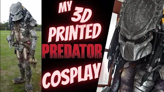 Homemade Predator Cosplay 3d printed