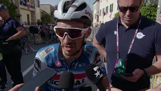 Julian Alaphilippe - Interview à l'arrivée - Etape 6 - Tour d'Italie 2024