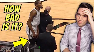 Kevin Durant INJURED AGAIN? Doctor Explains Injury and How Serious It Is (Or Isn't)