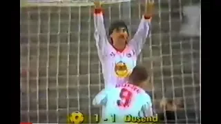 1986 Fortuna Düsseldorf - Hamburger SV 3:2 | Tore: Dusend, Jensen, Preetz | Kaltz, Plessers