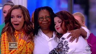 Whoopi makes surprise return to The View after getting pneumonia