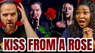 Kiss From A Rose (Seal) Dan Vasc METAL COVER with Violet Orlandi - first time reaction