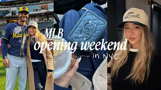 MLB opening weekend in NYC: what I wore, baseball games, & New York favorites