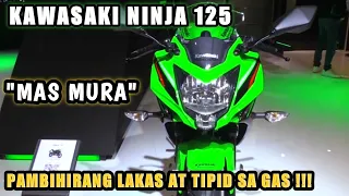 NEW KAWASAKI NINJA 125 , ANG PINAKA MABABANG ENGINE SA NINJA SERIES NA MABILIS AT MATIPID SA GAS !!!