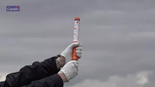 Comet Parachute Illuminating Rocket