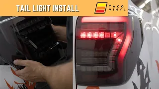 2010-23 4Runner Taillight Install - Sequential Turn Signals/Startup Sequence