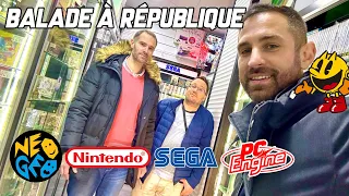 BALADE RETRO GAMING A REPUBLIQUE - NINTENDO - SEGA - SNK - PC ENGINE