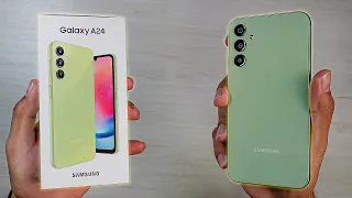 GALAXY A24 4G - UNBOXING E PRIMEIRAS IMPRESSÕES