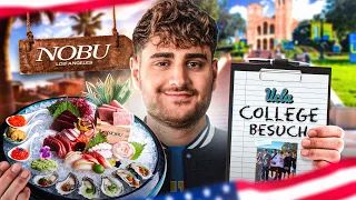 LOS ANGELES URLAUB TAG 3 VLOG😍🇺🇸 UCLA College, Essen bei NOBU & Co👀 mit Melina, Sidney, Rohat etc.🔥