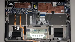 DELL XPS 13 9365 2-in-1 Not Turning On Disassembly SSD Hard Drive Upgrade Battery Replacement Repair