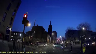 MOPED PHONE THEFT CAUGHT ON CAMERA!