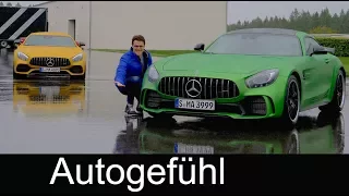 Mercedes AMG GT S vs GT R FULL REVIEW comparison road & racetrack test Mercedes-AMG - Autogefühl