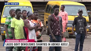 Lagos Govt Demolishes Shanties Under Third Mainland Bridge