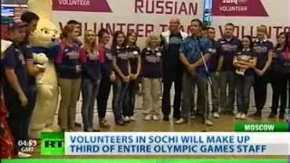 London Olympics perfect training ground for Sochi 2014 volunteers