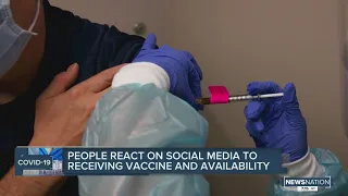 COVID-19 vaccine hashtags connect people through social media