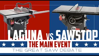 Why I Bought a Laguna Table Saw over SawStop!