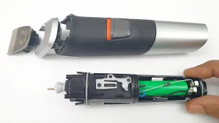 Philips 5000 Series Multigroom Trimmer - Disassembly /Battery Replacement (MG5750/MG5740)