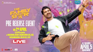 Family Star Pre Release Event - Vijay Deverakonda, Mrunal Thakur | Parasuram | Dil Raju