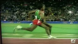 GEBRSELASSIE Y TERGAT. 10000 METROS SIDNEY 2000.