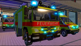 Emergency Call 112 - Switzerland Zürich Firefighters on Duty! 4K