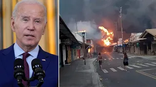 HAWAII WILDFIRES | U.S. President Biden approves disaster declaration